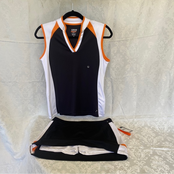 Woman’s Athletic Set. IZOD Skirt & Top Set. New with tags - Picture 2 of 12